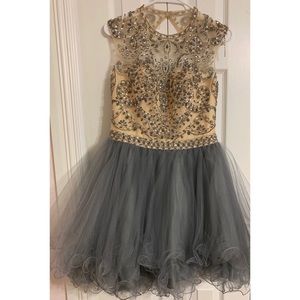 Beautiful rhimestone dress!